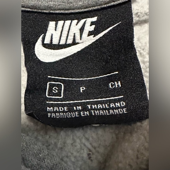 Nike Men’s Size Small (Oversized Fits Like Medium) Gray Hoodie EUC - Picture 5 of 8